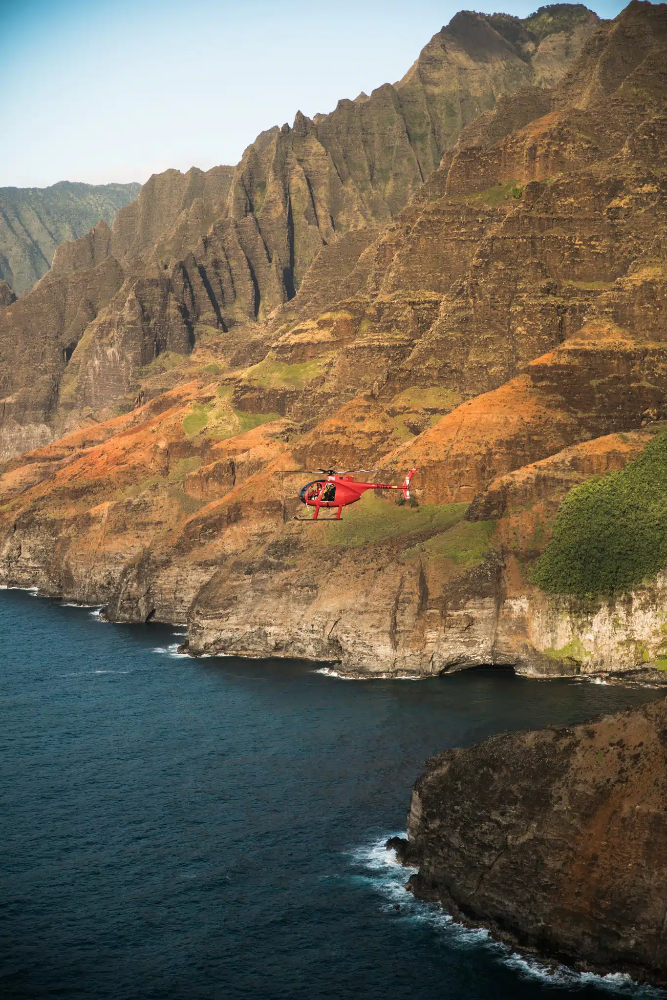 Hughes 500 Doors-Off Helicopter is a Air Activity located in the city of Lihue on Kauai, Hawaii