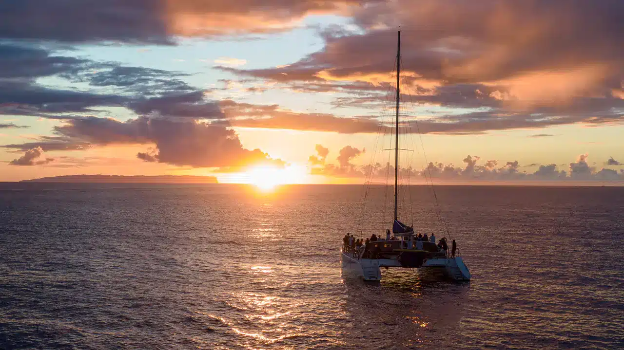 Napali Sunset Boat Tour is a Boat Activity located in the city of Eleele on Kauai, Hawaii